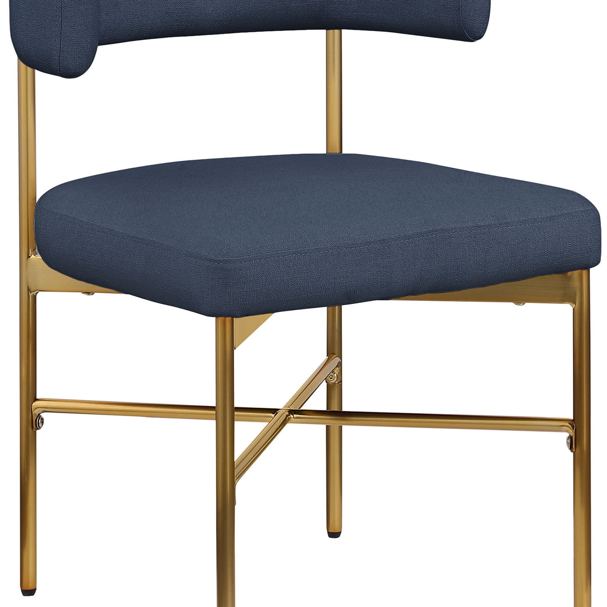 Rivage - Durable Dining Chair With Gold Frame (Set of 2)