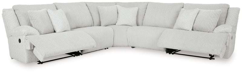 Top Tier - 5 Piece Reclining Sectional