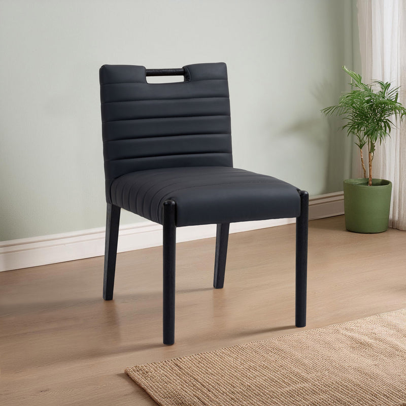 Aimee - Dining Side Chair (Set of 2) - Black Legs