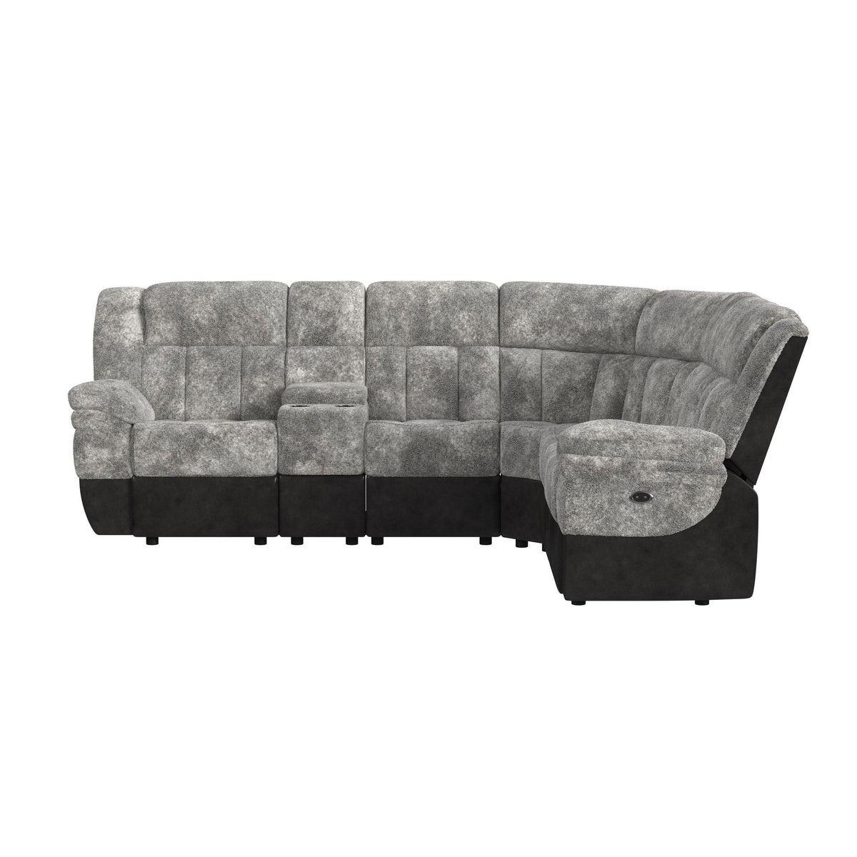 Santorini - RHF Power Motion Recliner - Dillon / Shire Steel