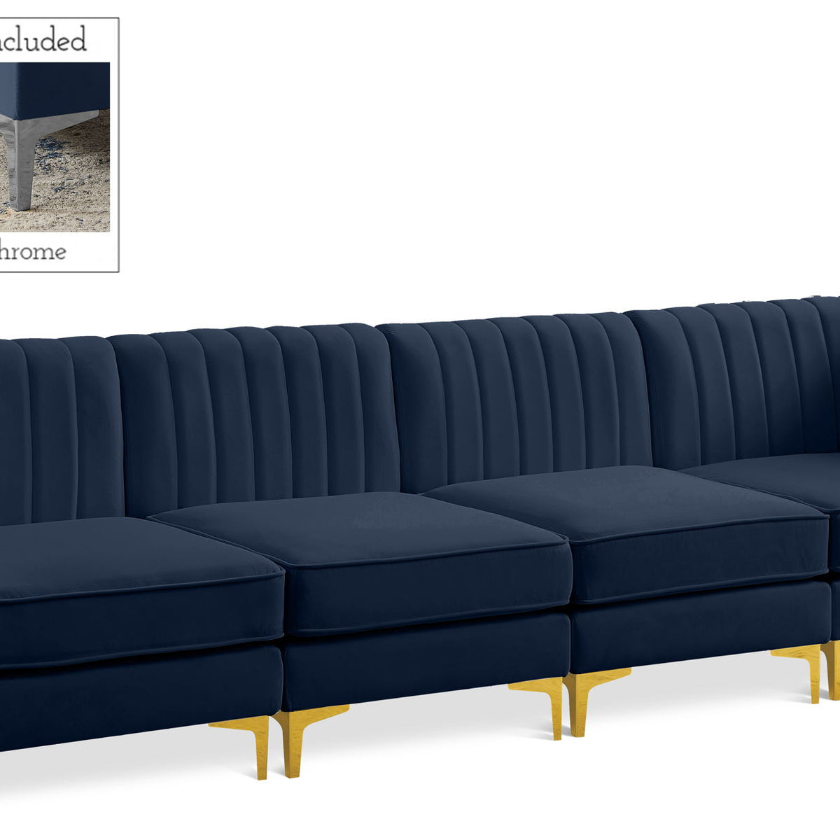Alina - Modular 4 Seat Sofa