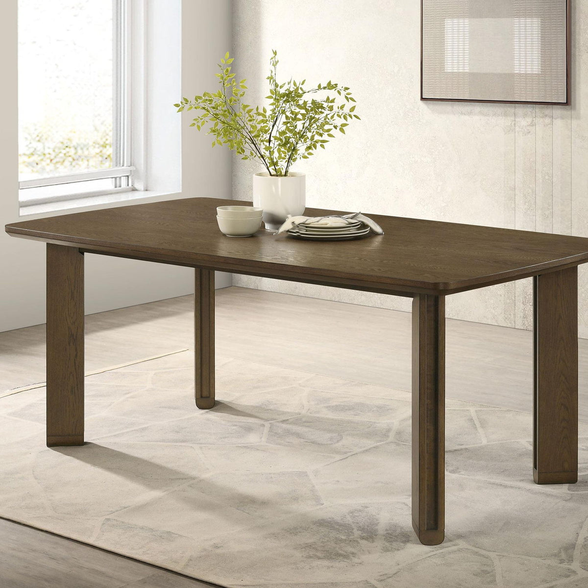 Ottowa 71-inch Rectangular Wood Dining Table Brown
