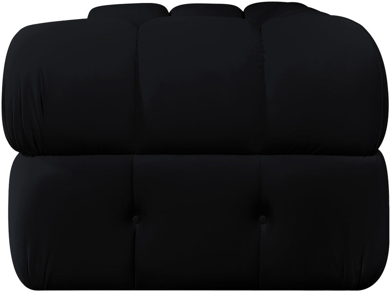 Orin - Velvet Performance Fabric Upholstered 2 Piece Modular Sofa (2 Corner Chairs)