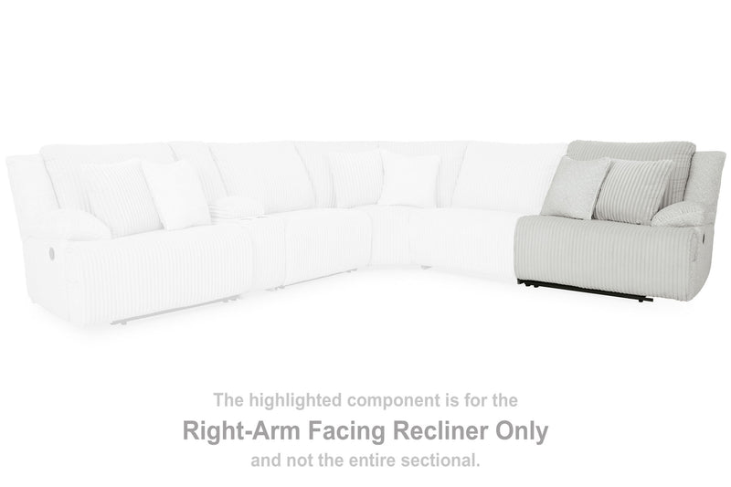 Top Tier - Raf Zero Wall Recliner - Alloy
