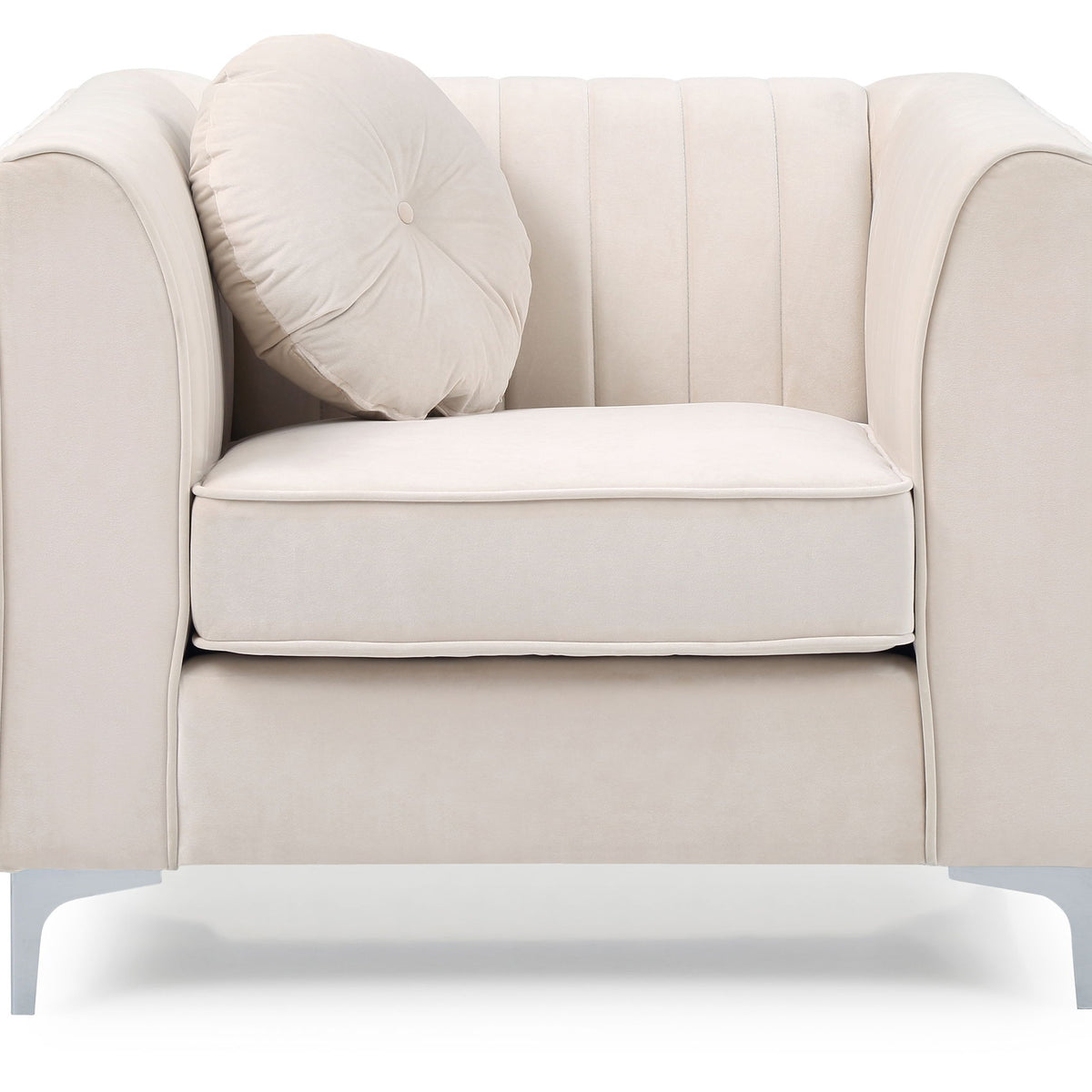 Contemporary Sloped Armchair