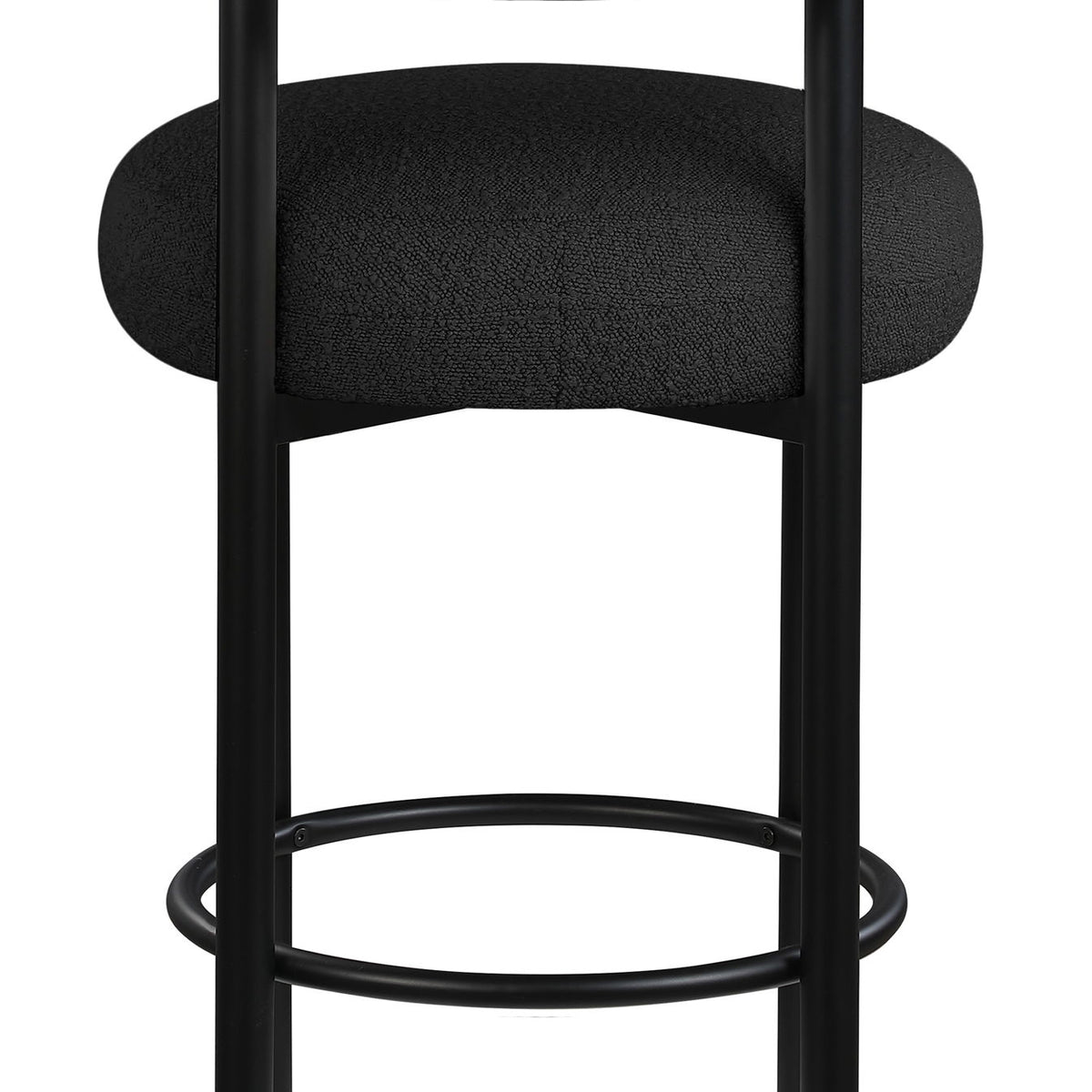 Bordeaux - Stool With Black Legs (Set of 2)