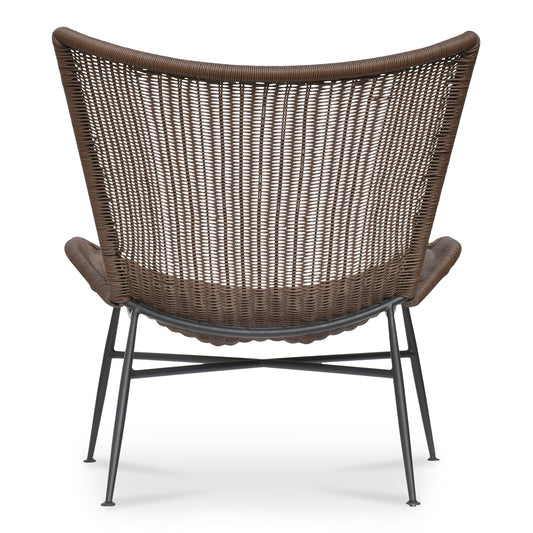 Paige - Accent Chair - Dark Brown
