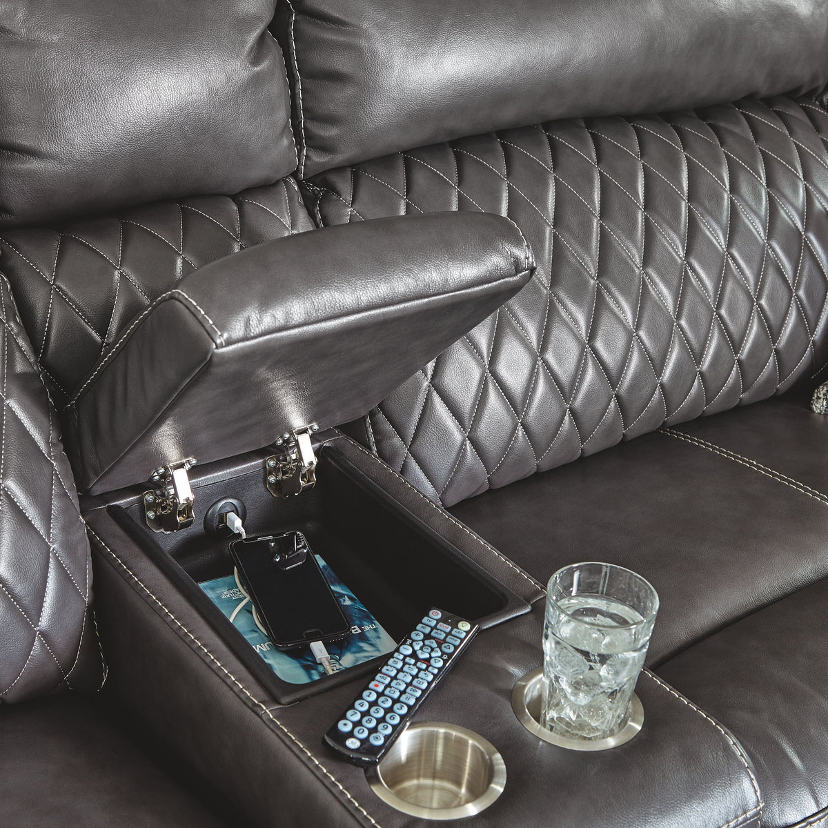 Samperstone - Power Reclining Sectional