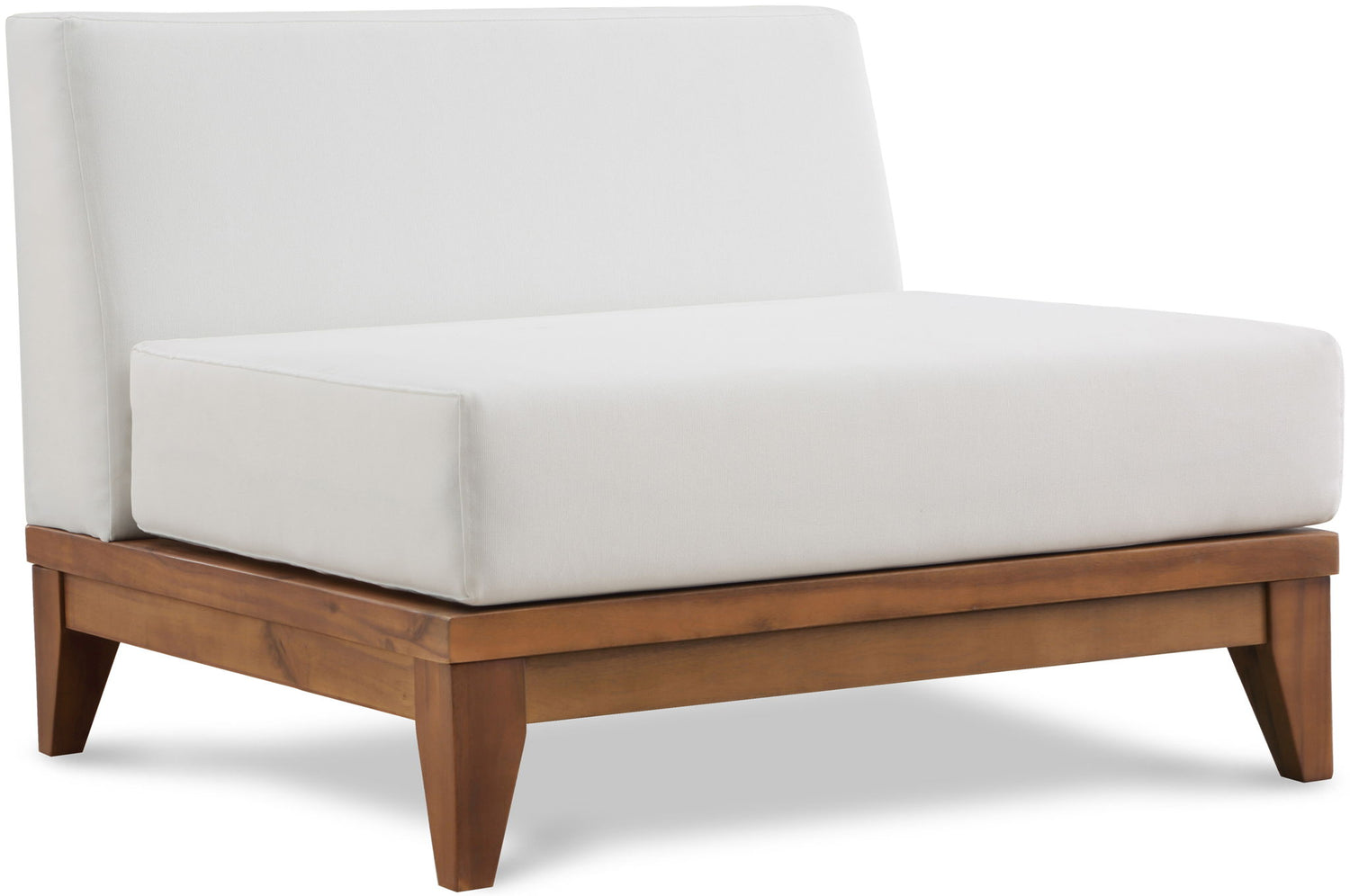 Rio - Armless Chair - Off White