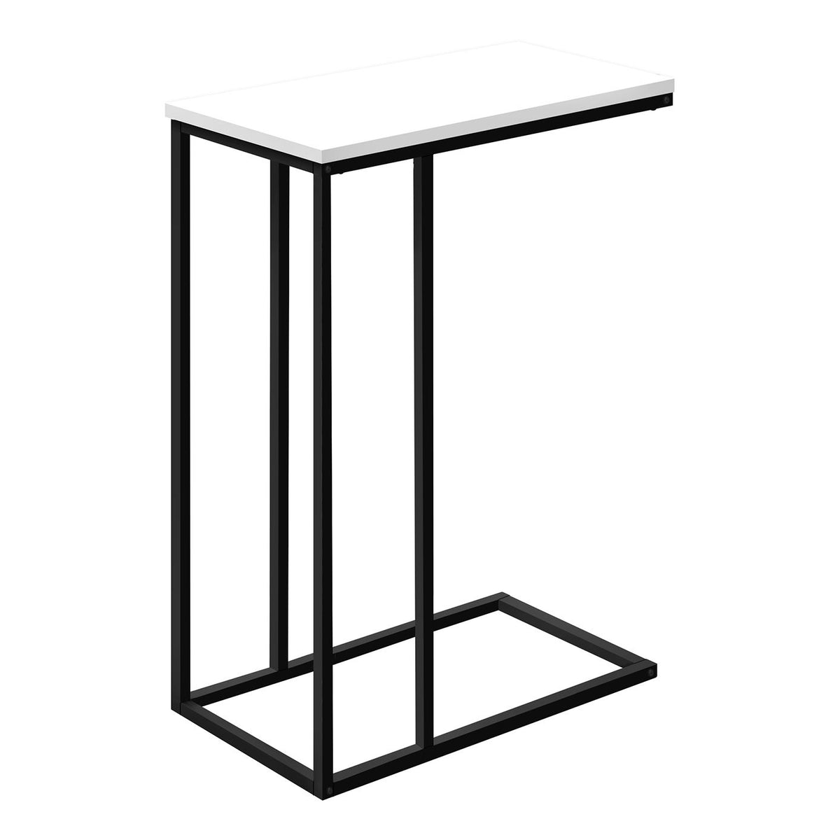 Accent Table, C - Shaped, Space-Saving Functionality