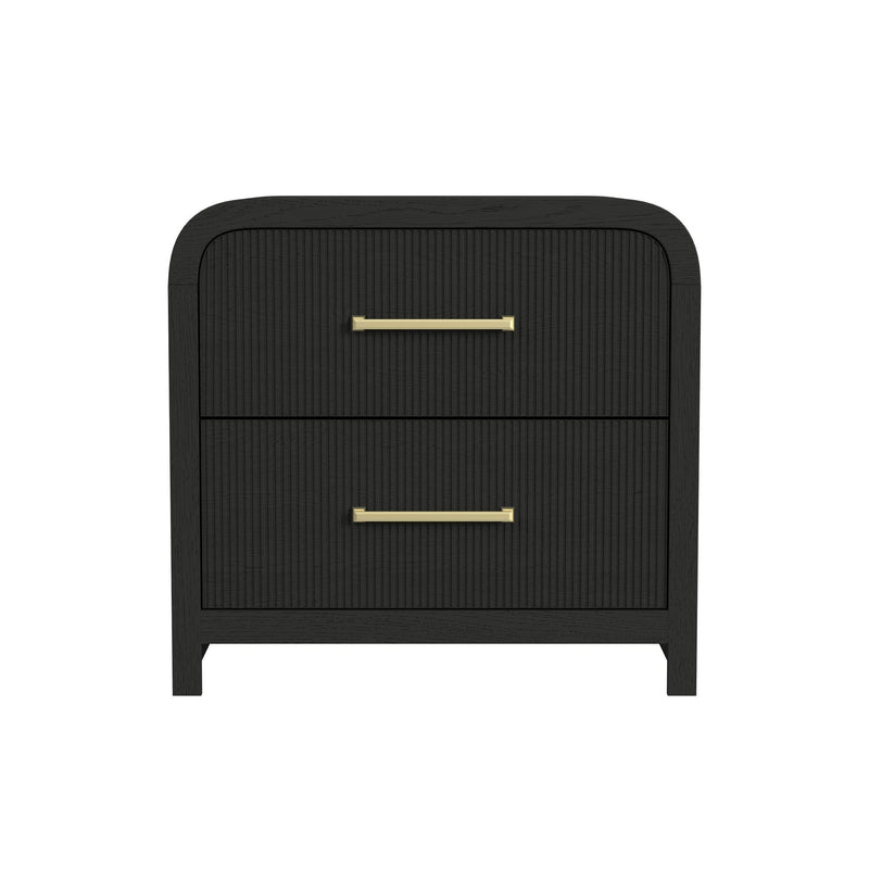 Ridgemont - 2-Drawer Nightstand With USB