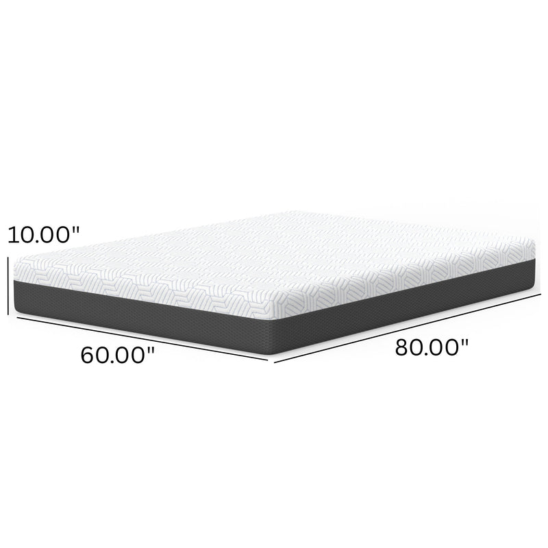 Pur Chill - 10" Medium Firm Mattress With Phase Change Cooling Fabric
