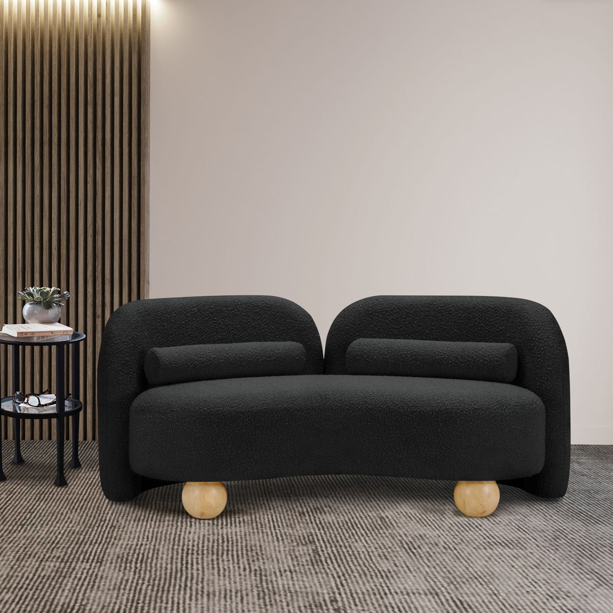 Daphne - Boucle Loveseat