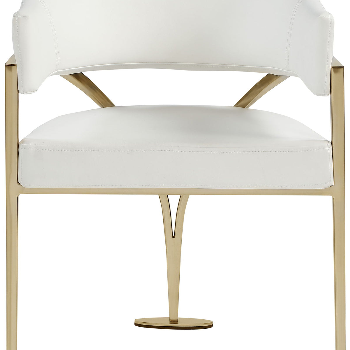 Madelyn - Dining Chair (Set of 2) - Brushed Brass
