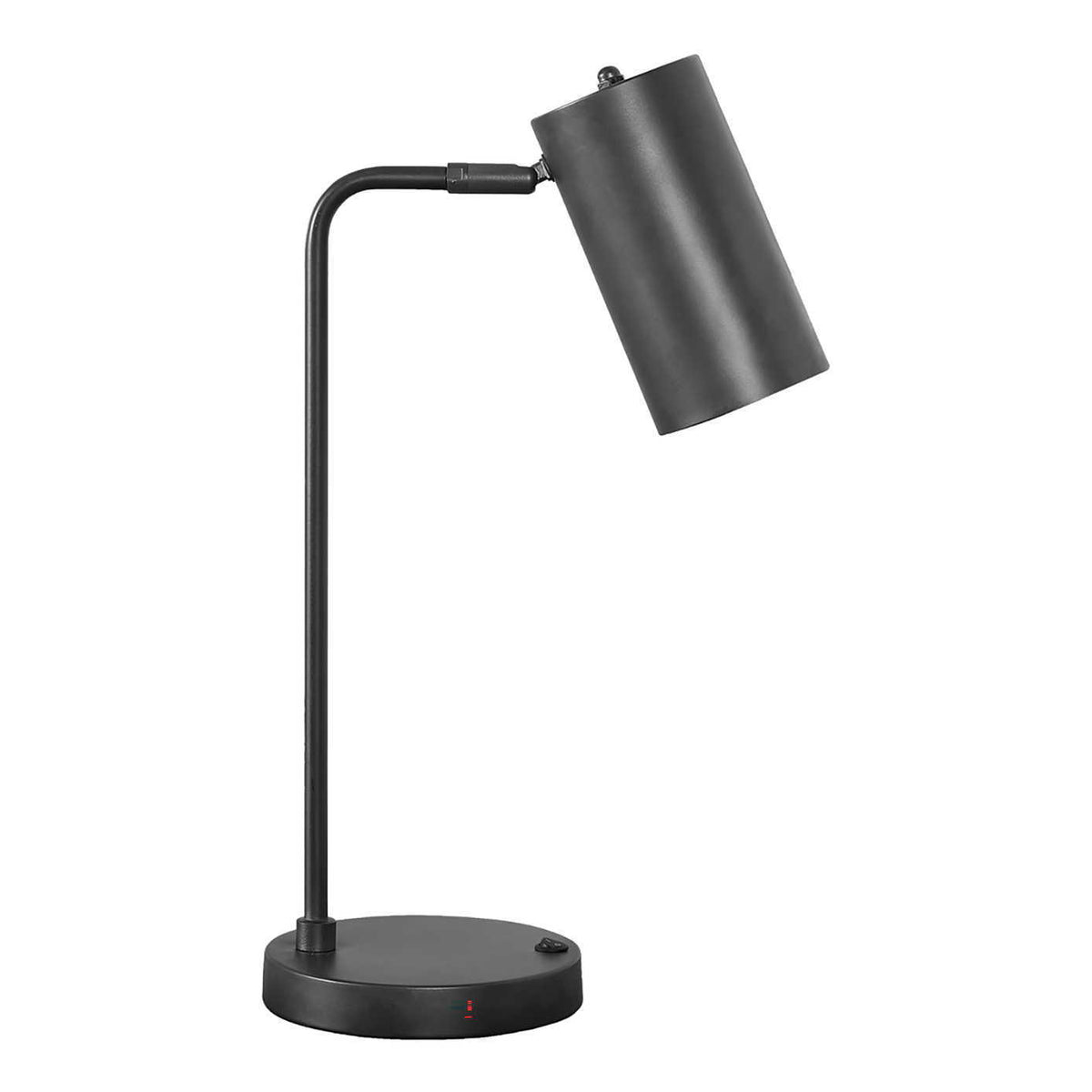 Lighting, Table Lamp, USB Port Included, Modern - Gray