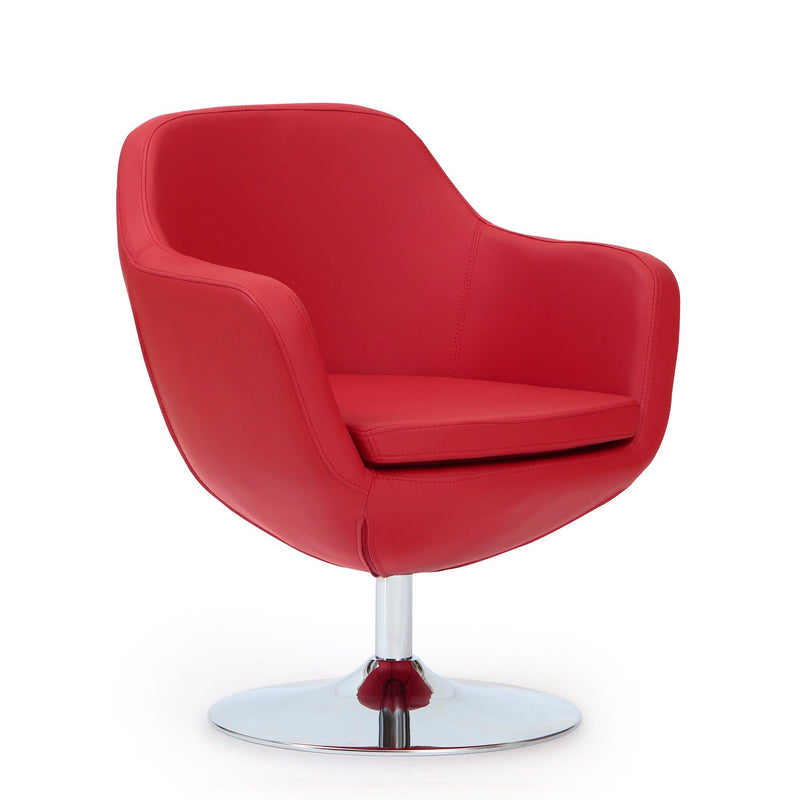 Manhattan Caisson - Swivel Lounge Chair