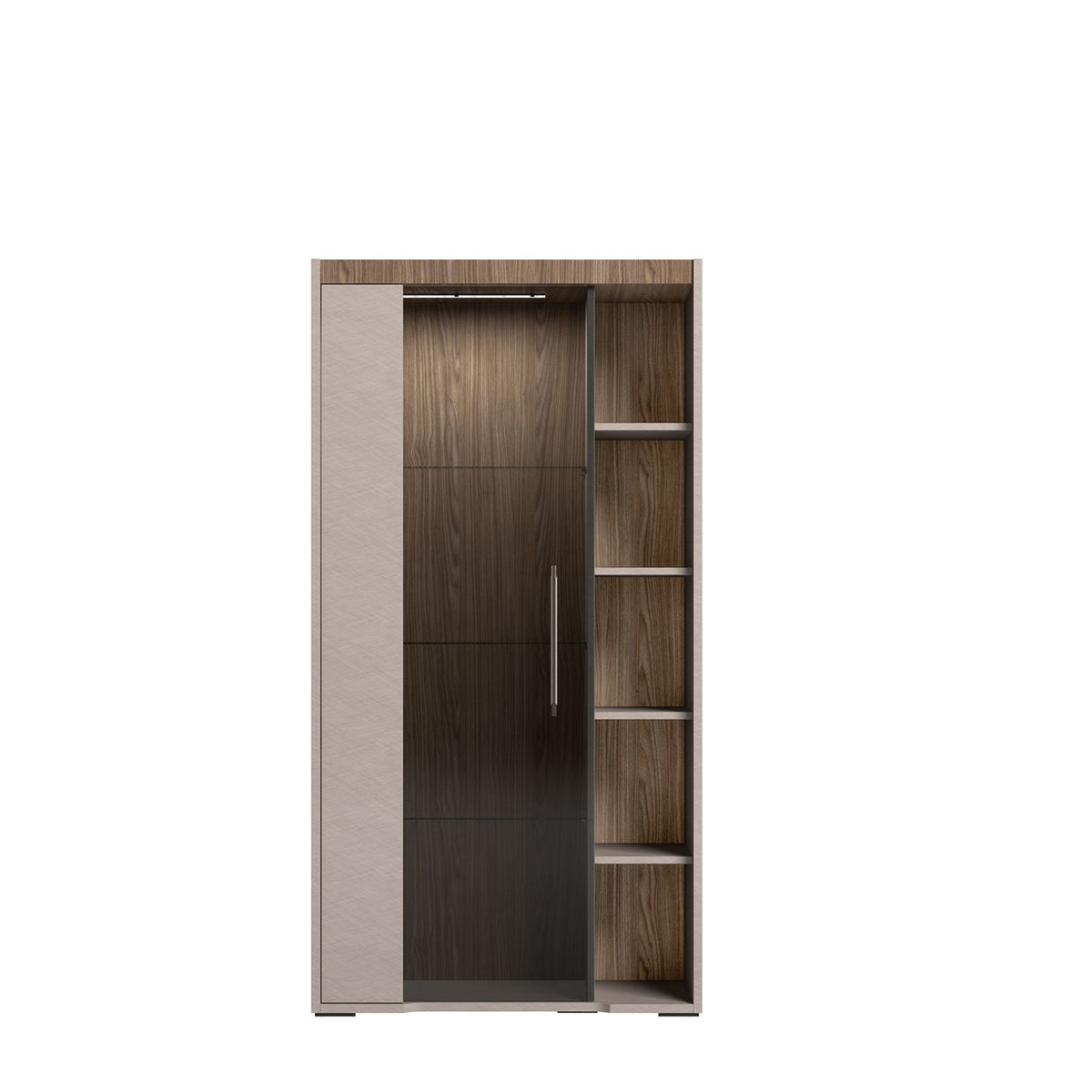 Nora - 2 Door China - Beige / Light Brown