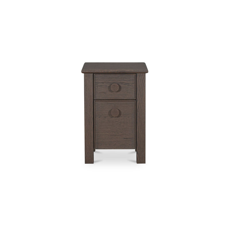 Loren - Small Nightstand - Dark Brown