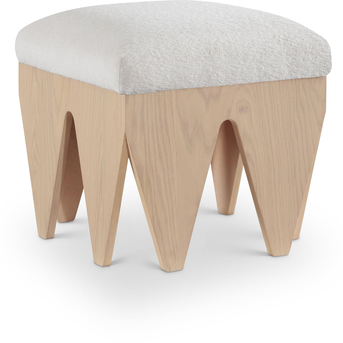 Altair - Fabric Bench - Light Brown Base