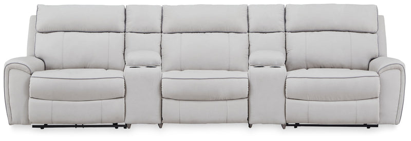 Social Pointe - Reclining Sectional