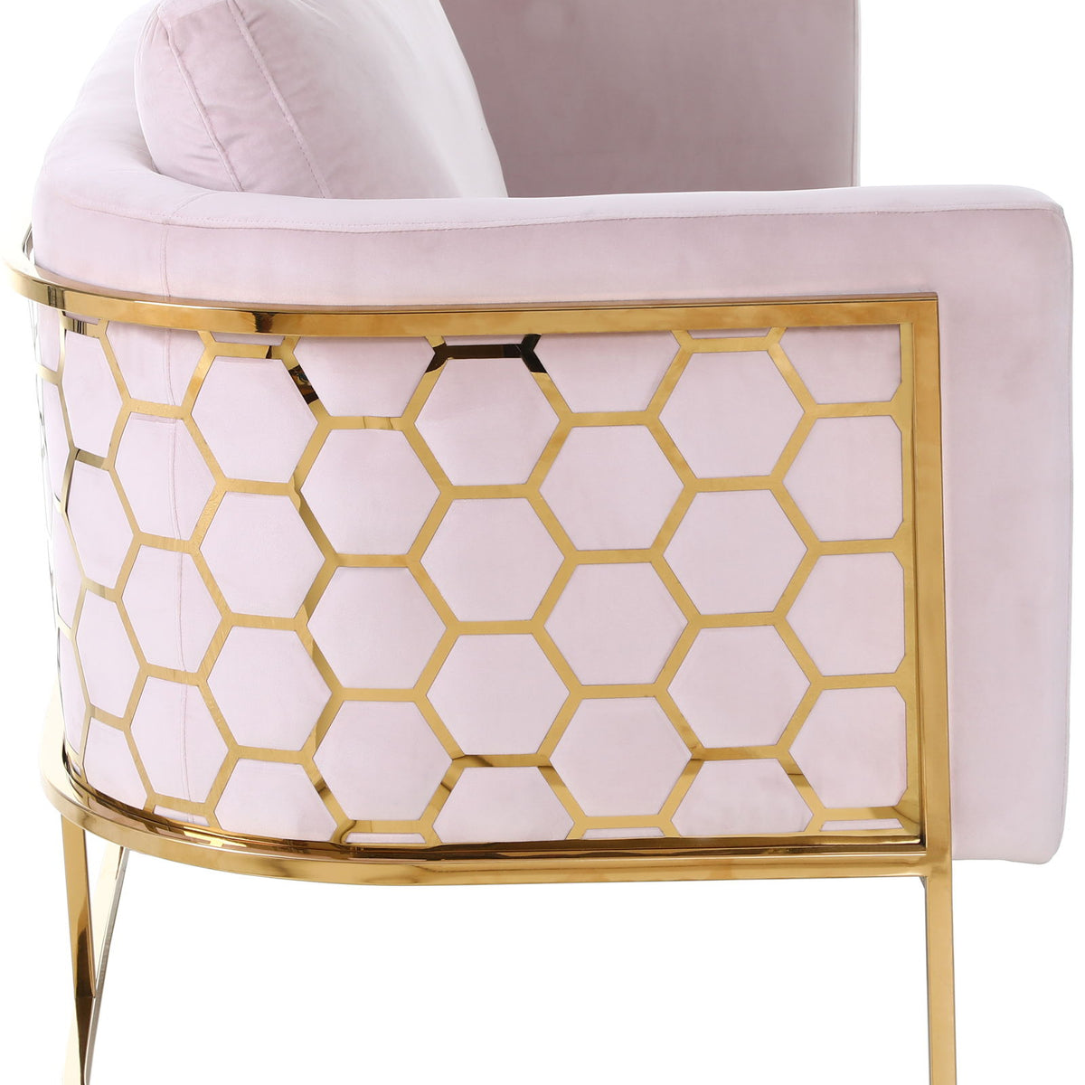 Casa - Sofa with Gold Legs