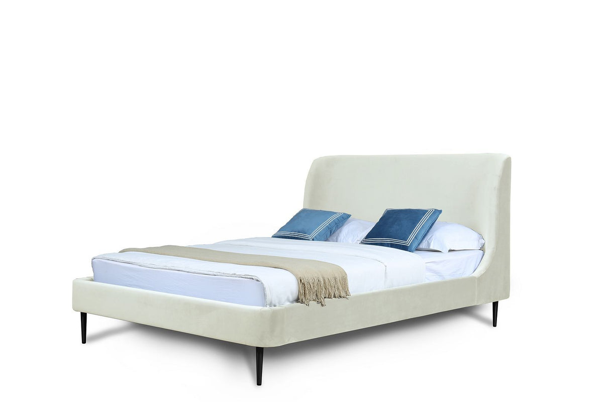 Manhattan Heather - Bed With Black Legs