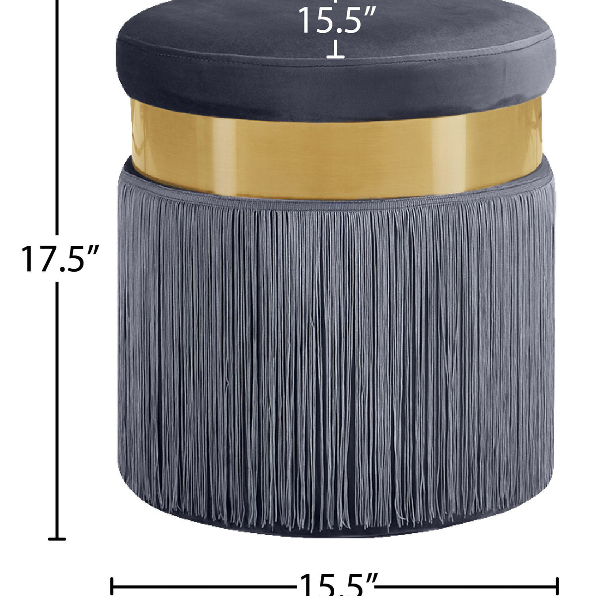 Yasmine - Stool Ottoman