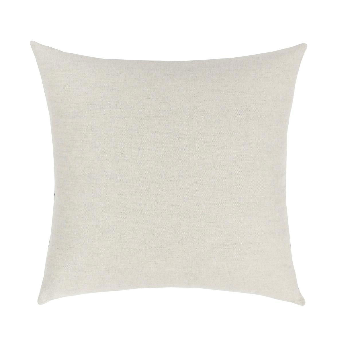 Square 22x22" solid light-beige throw pillow with clean, tailored edges