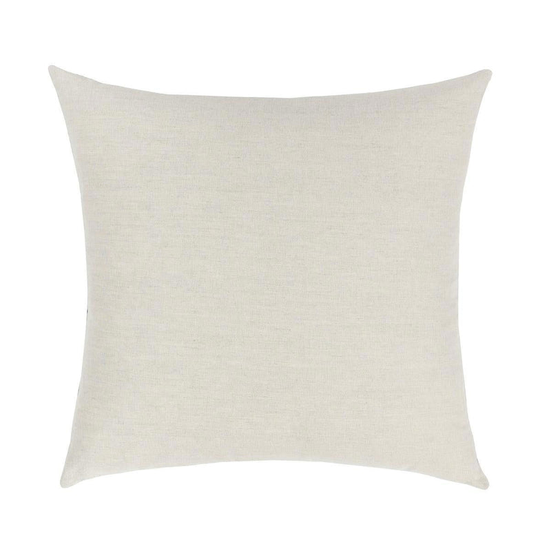 Square 22x22" solid light-beige throw pillow with clean, tailored edges