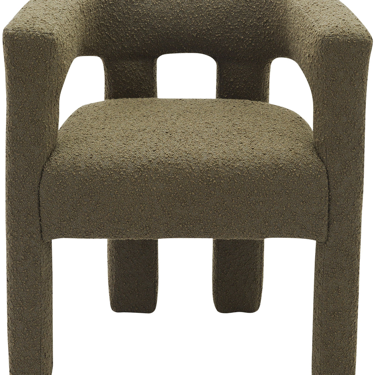 Athena - Boucle Fabric Dining Chair