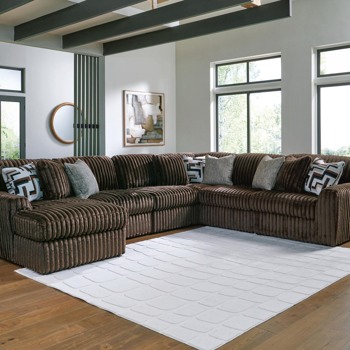 Midnight-Madness - 6 Piece Sectional