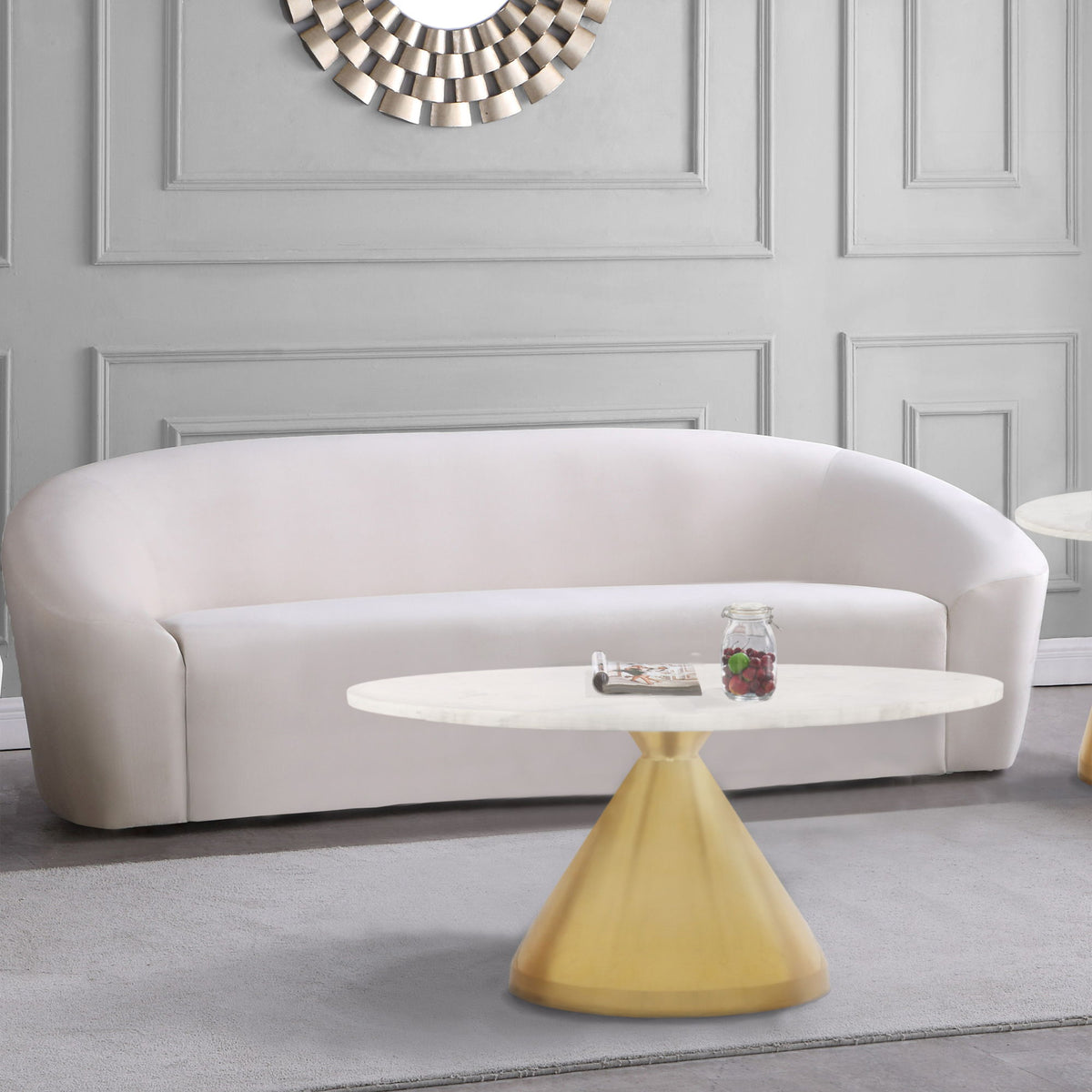 Emery - Coffee Table - White