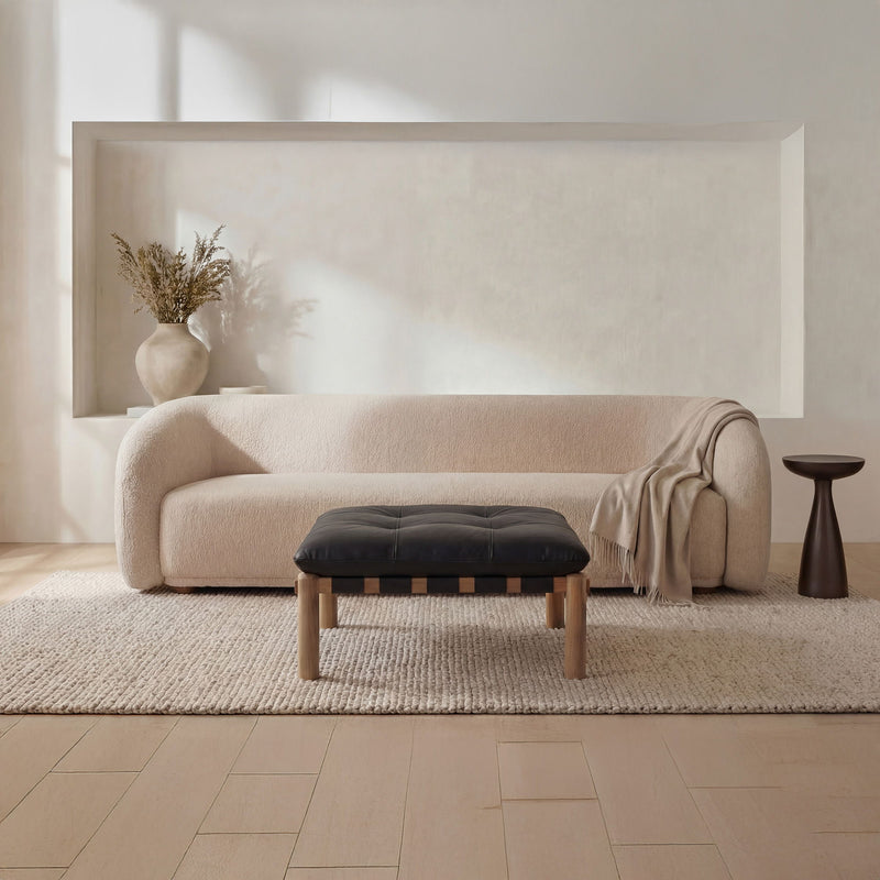 Greta deep bronze round side table with narrow pedestal base