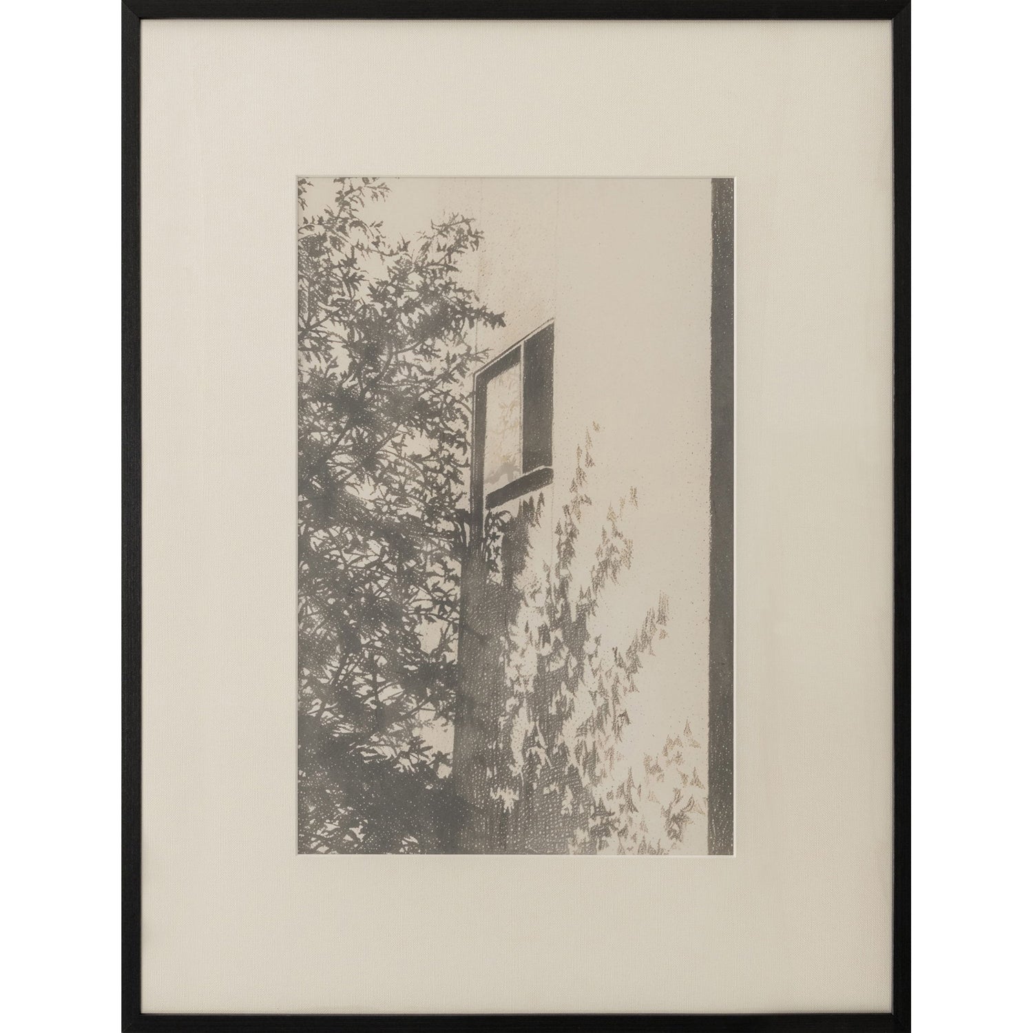 Retreat - Framed Print - Gray