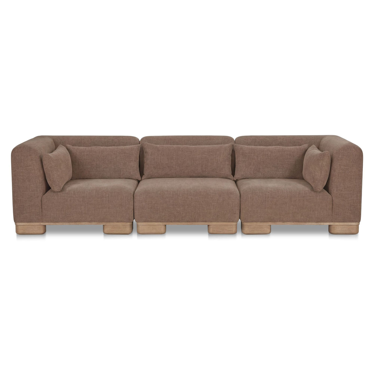 June - Modular Sofa - Dark Brown