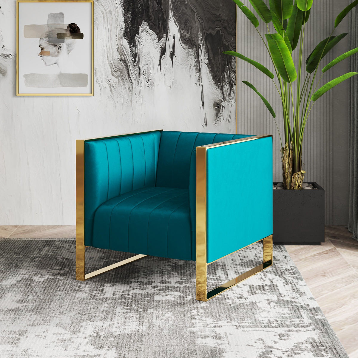 Manhattan Trillium - Lounge Chair