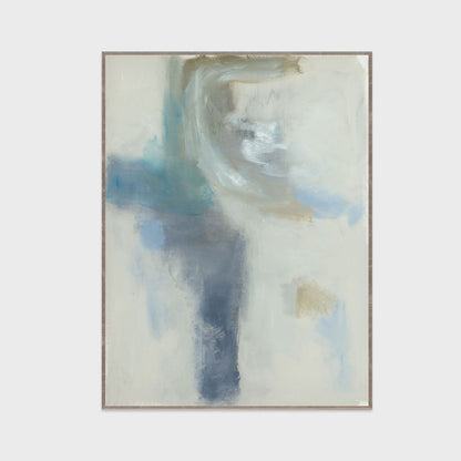 Lapis I - 36" x 48" Canvas Art - Blue