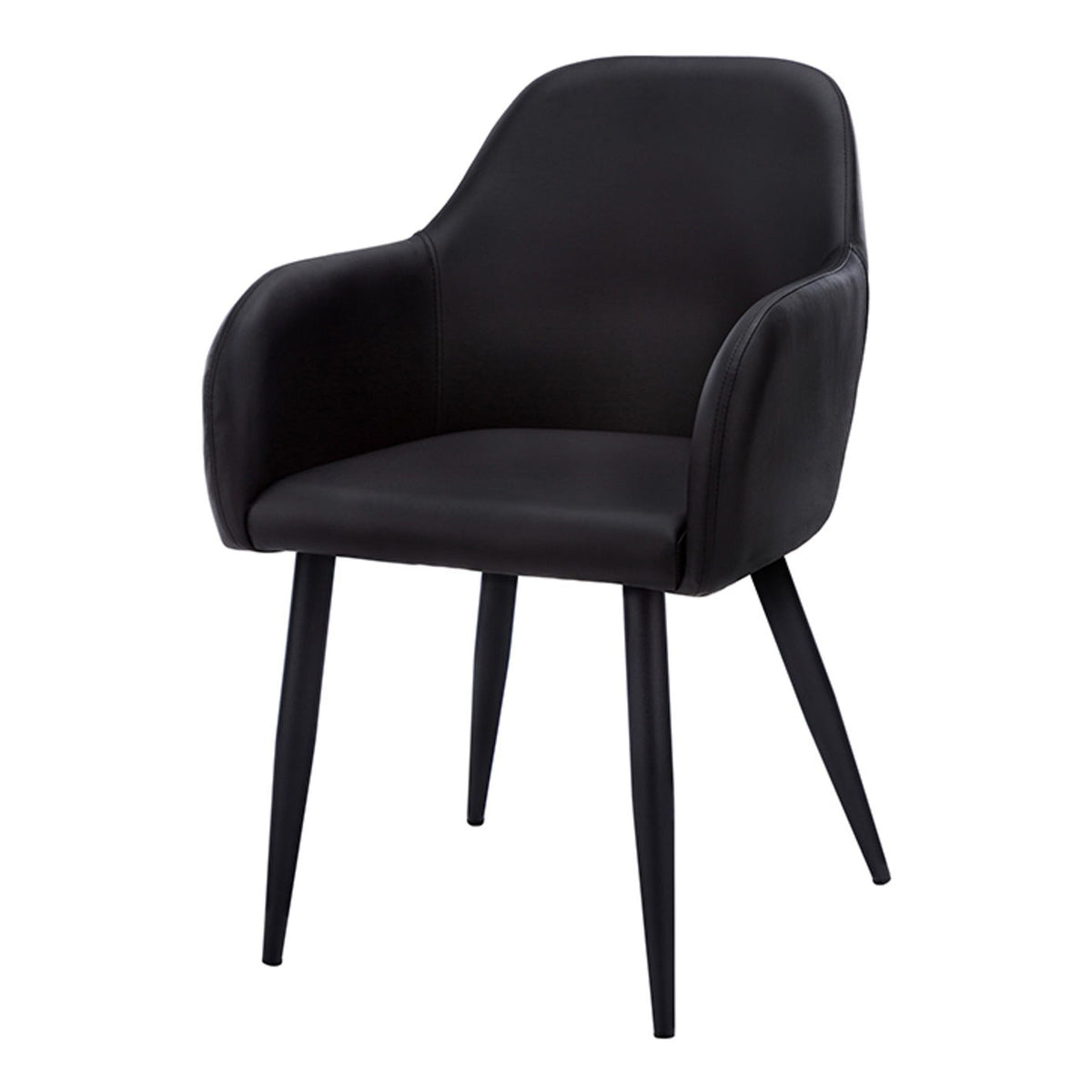 Dining Chair Side, Upholstered For Dining Room, Contemporary & Modern (Set of 2)