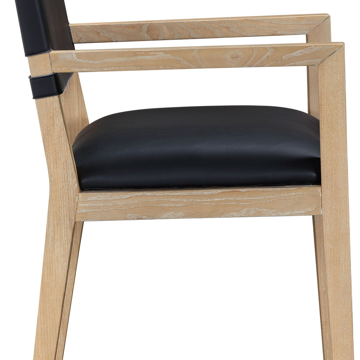 Avon - Vegan Leather Dining Arm Chair