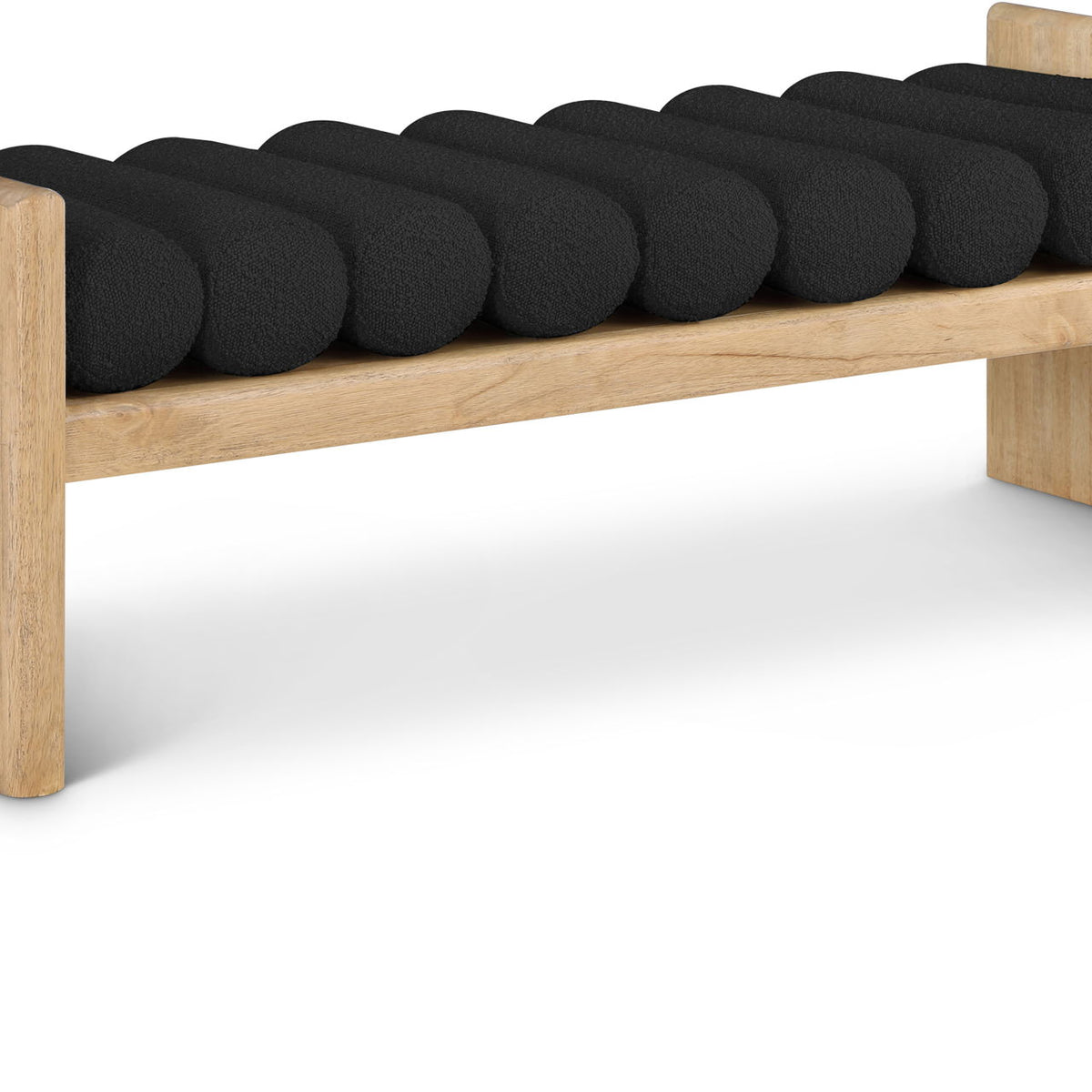 Waverly - Bench With Natural Frame
