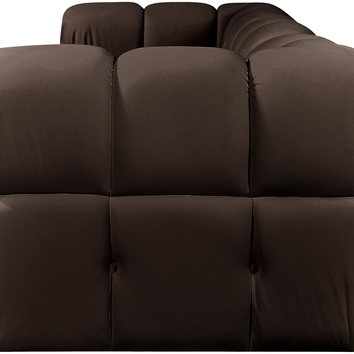 Orin - Velvet Performance Fabric Upholstered 3 Piece Modular Sofa