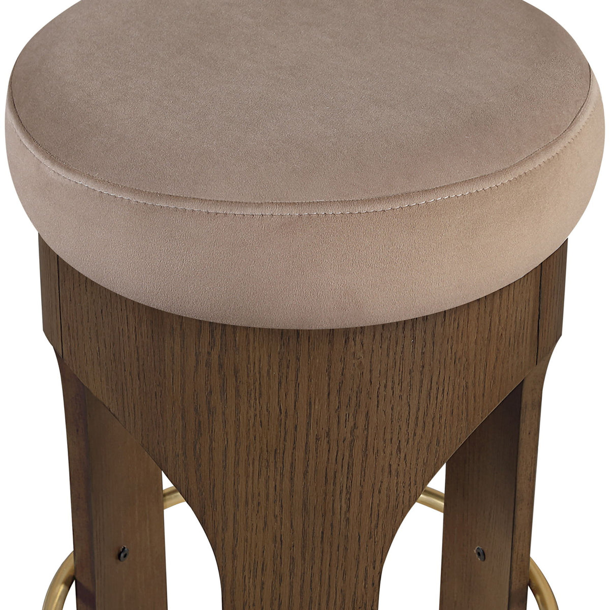 Bocceli - Counter Stool - Brown Base