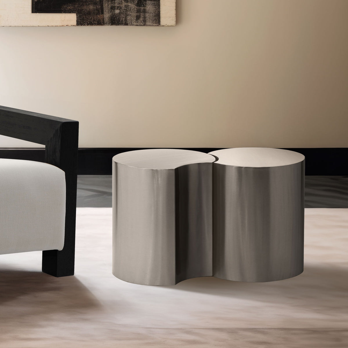 Dimple - 2 Piece Modular End Table