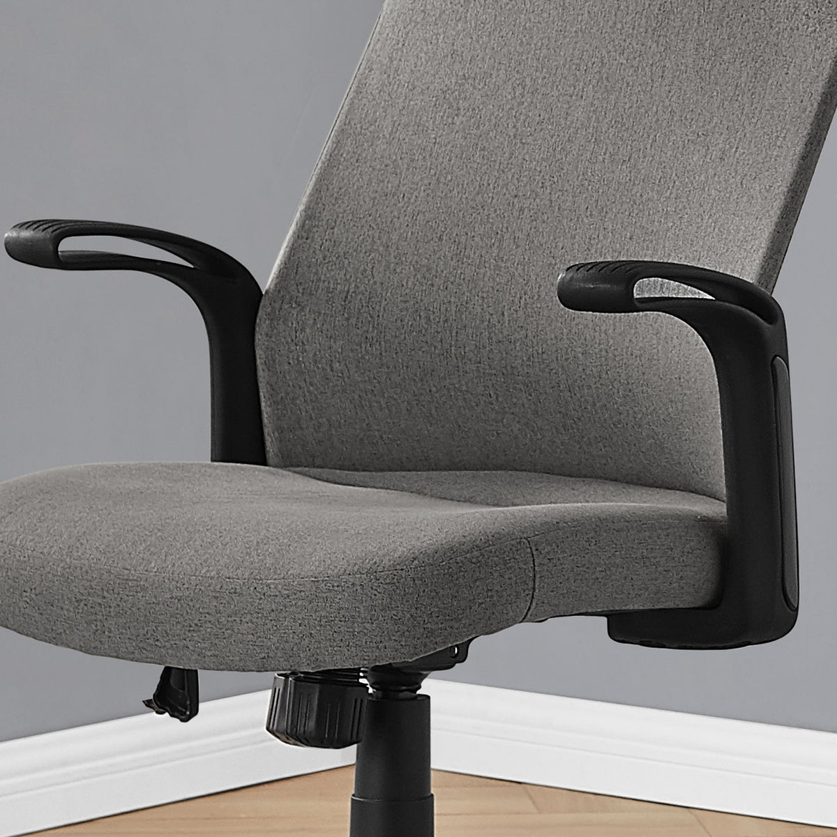 Office Chair, Adjustable Height, Swivel, Armrests, Contemporary & Modern