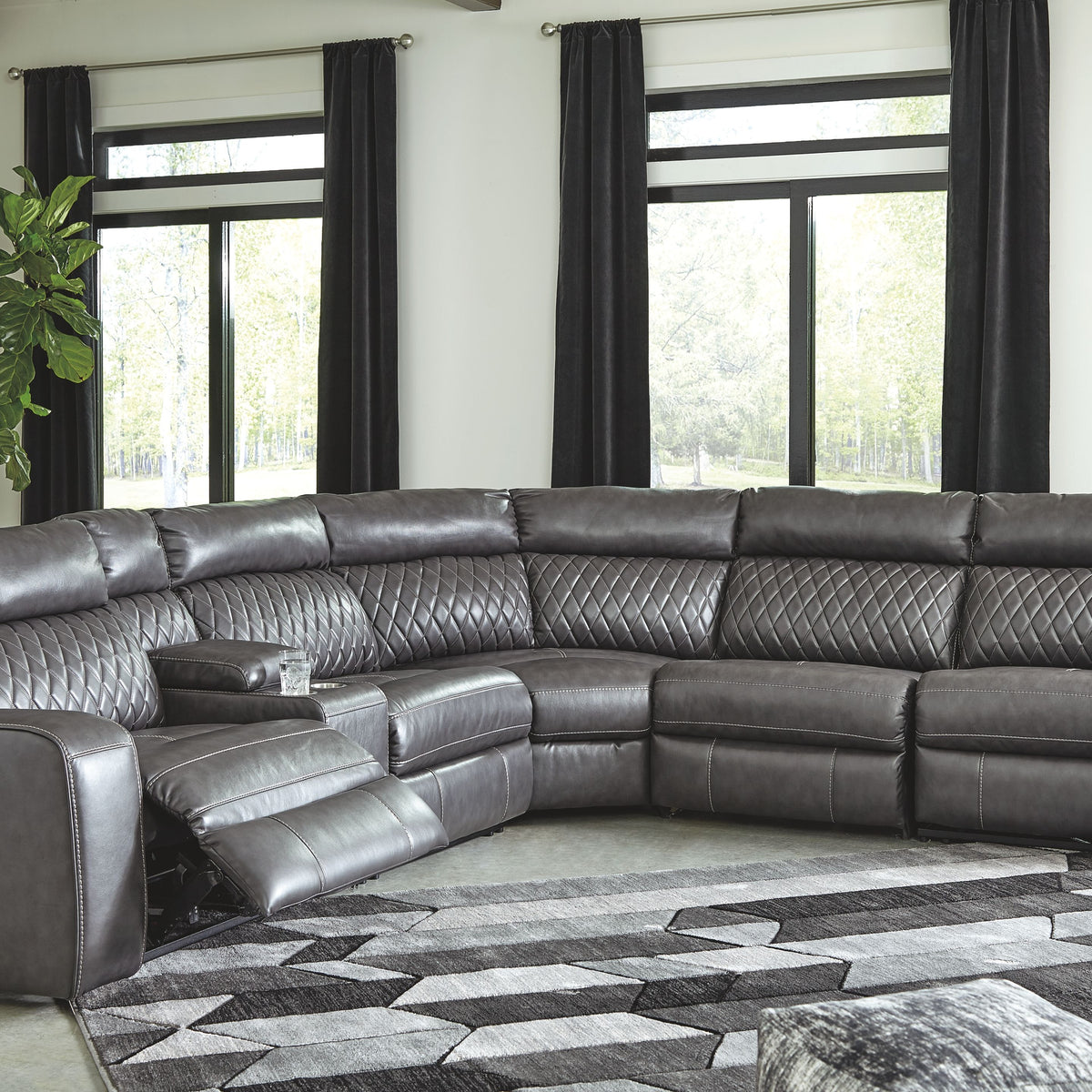 Samperstone - Power Reclining Sectional