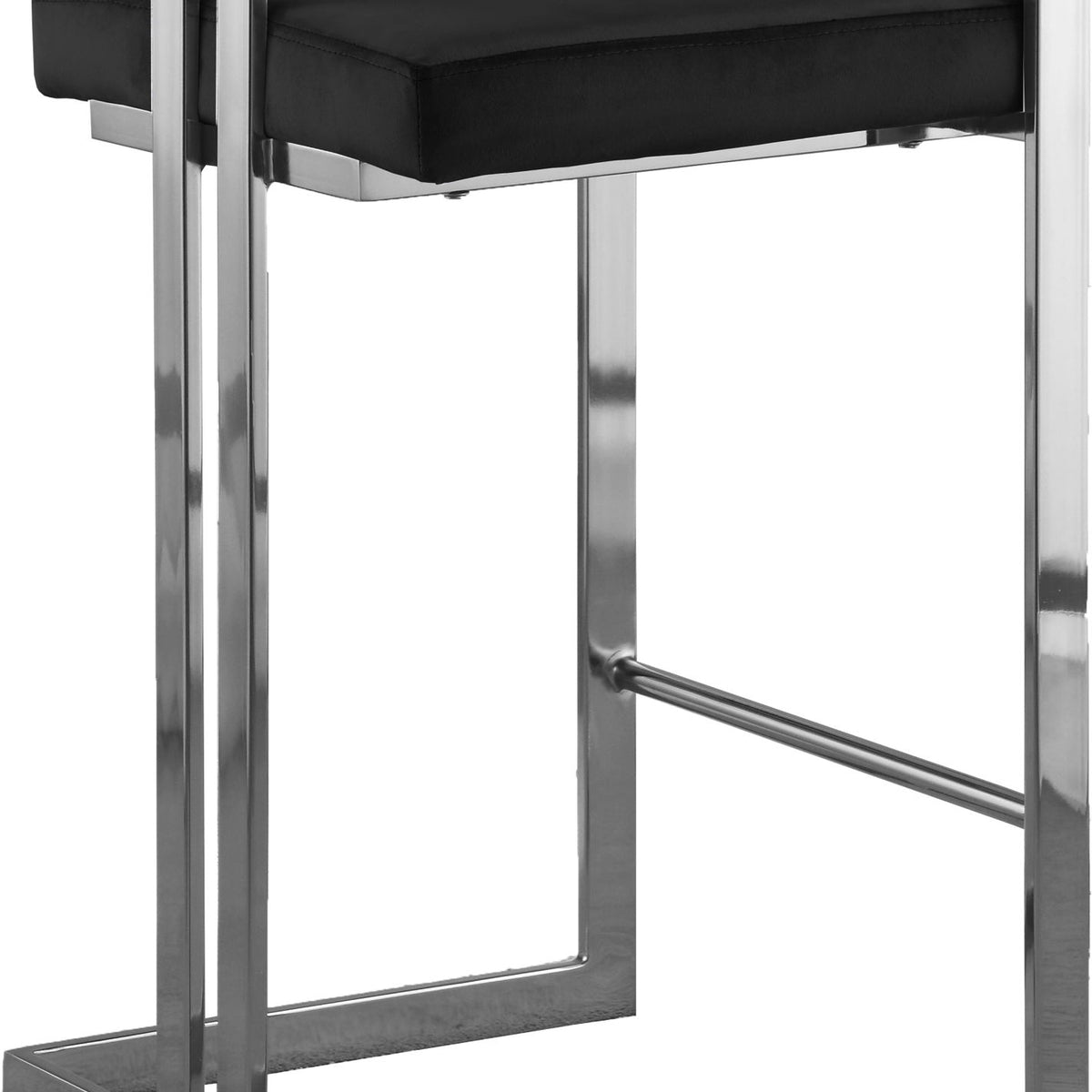 Ezra - Stool with Chrome Legs (Set of 2)