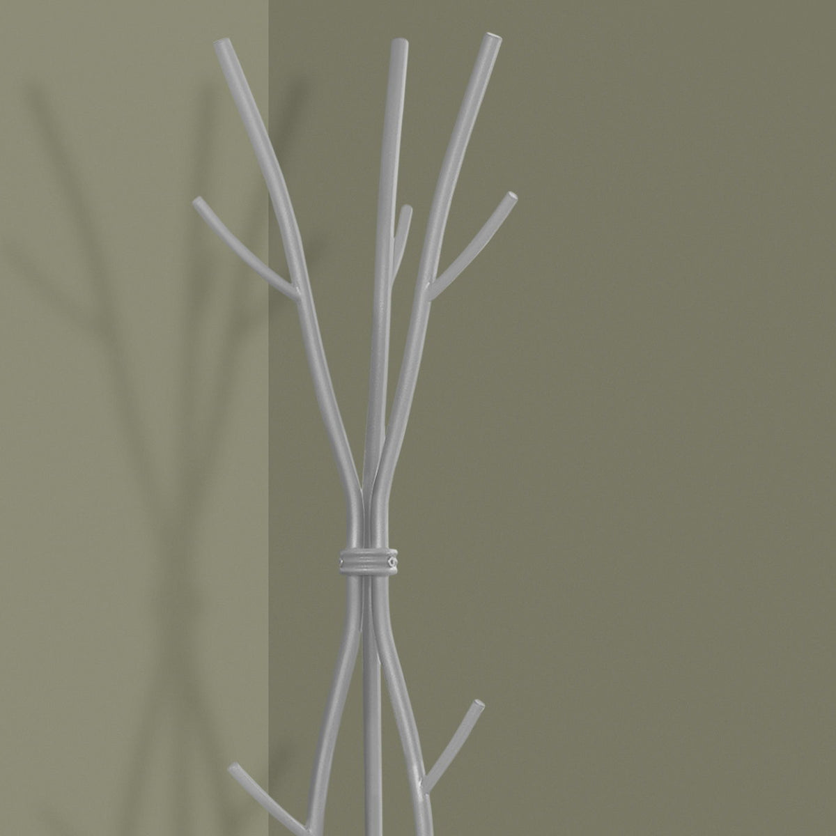 Coat Rack, Hall Tree, Free Standing, 11 Hooks, Entryway, Contemporary & Modern