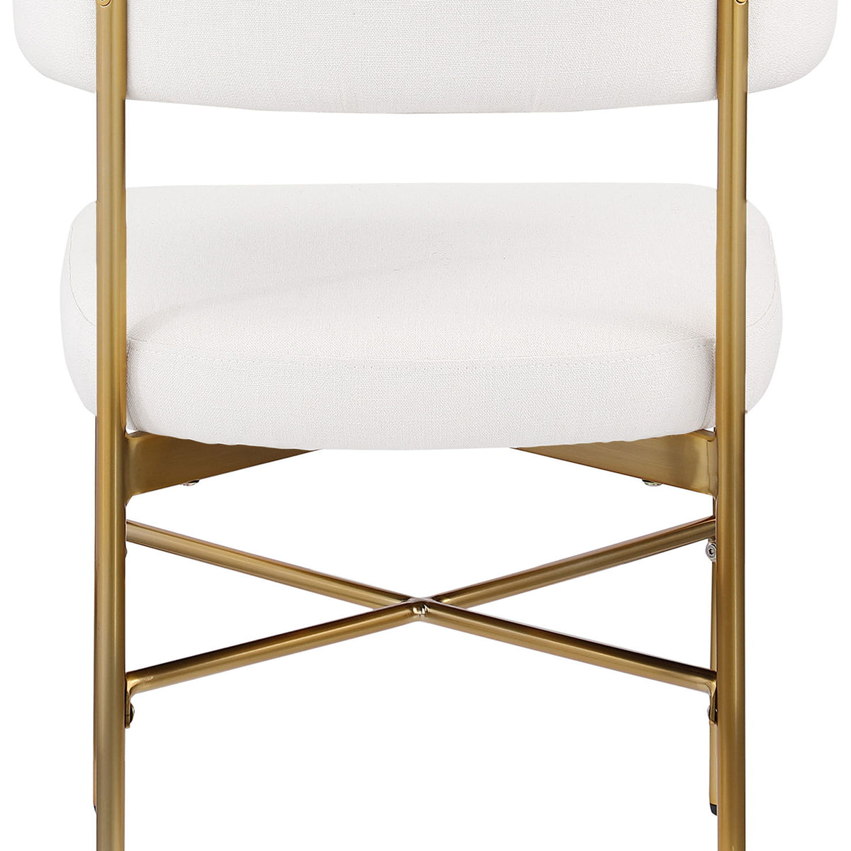 Rivage - Durable Dining Chair With Gold Frame (Set of 2)