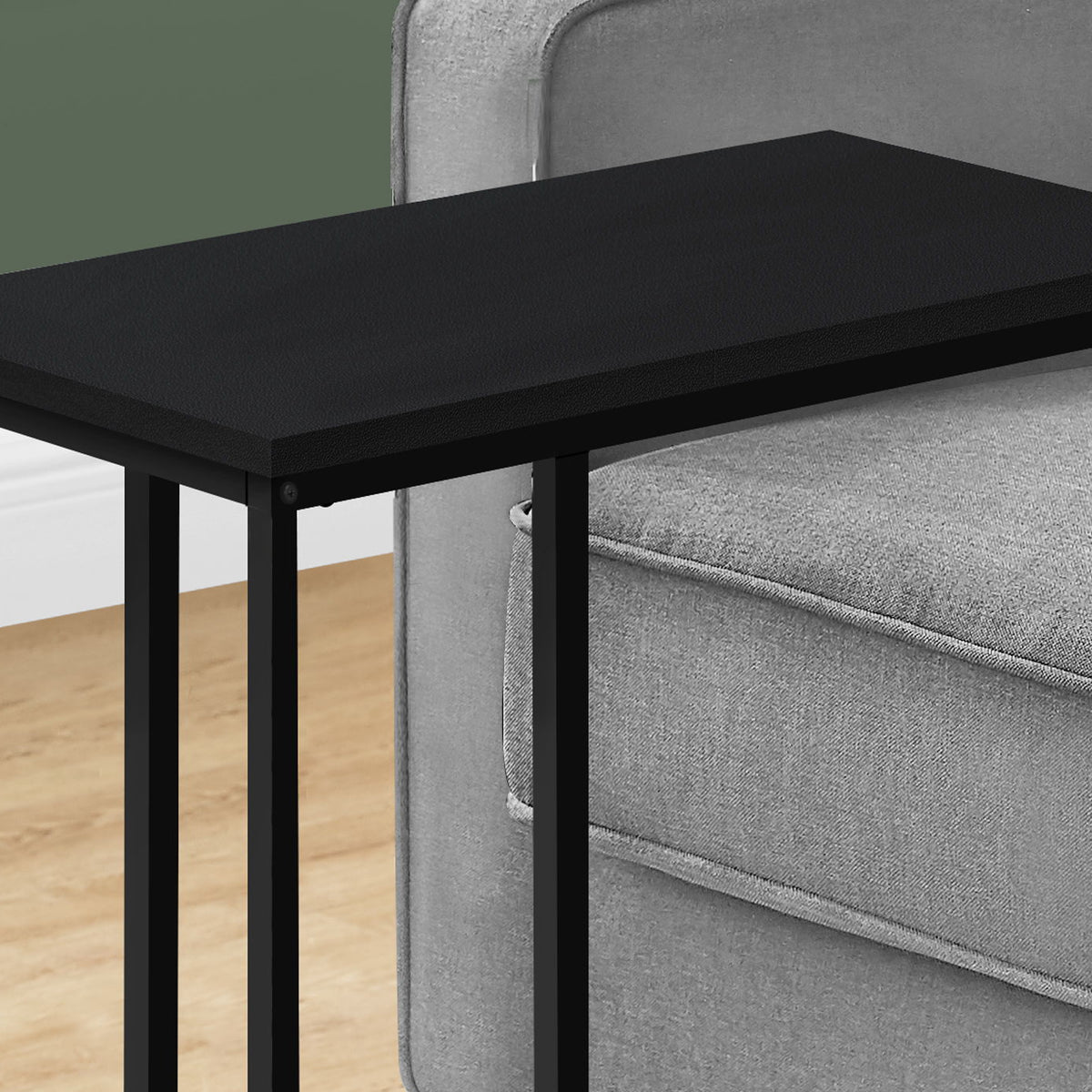 Accent Table, C - Shaped, Space-Saving Functionality