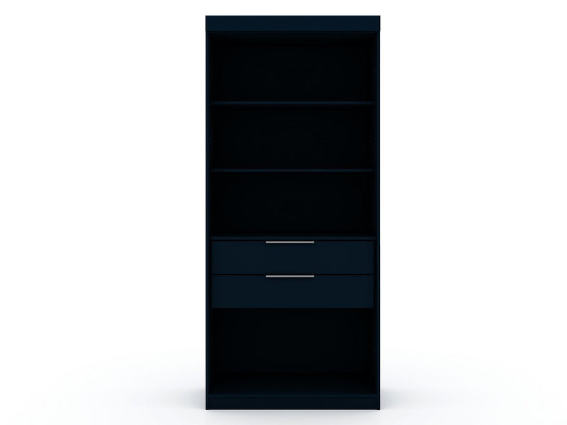 Manhattan Mulberry - Wardrobe Closet With Open Space
